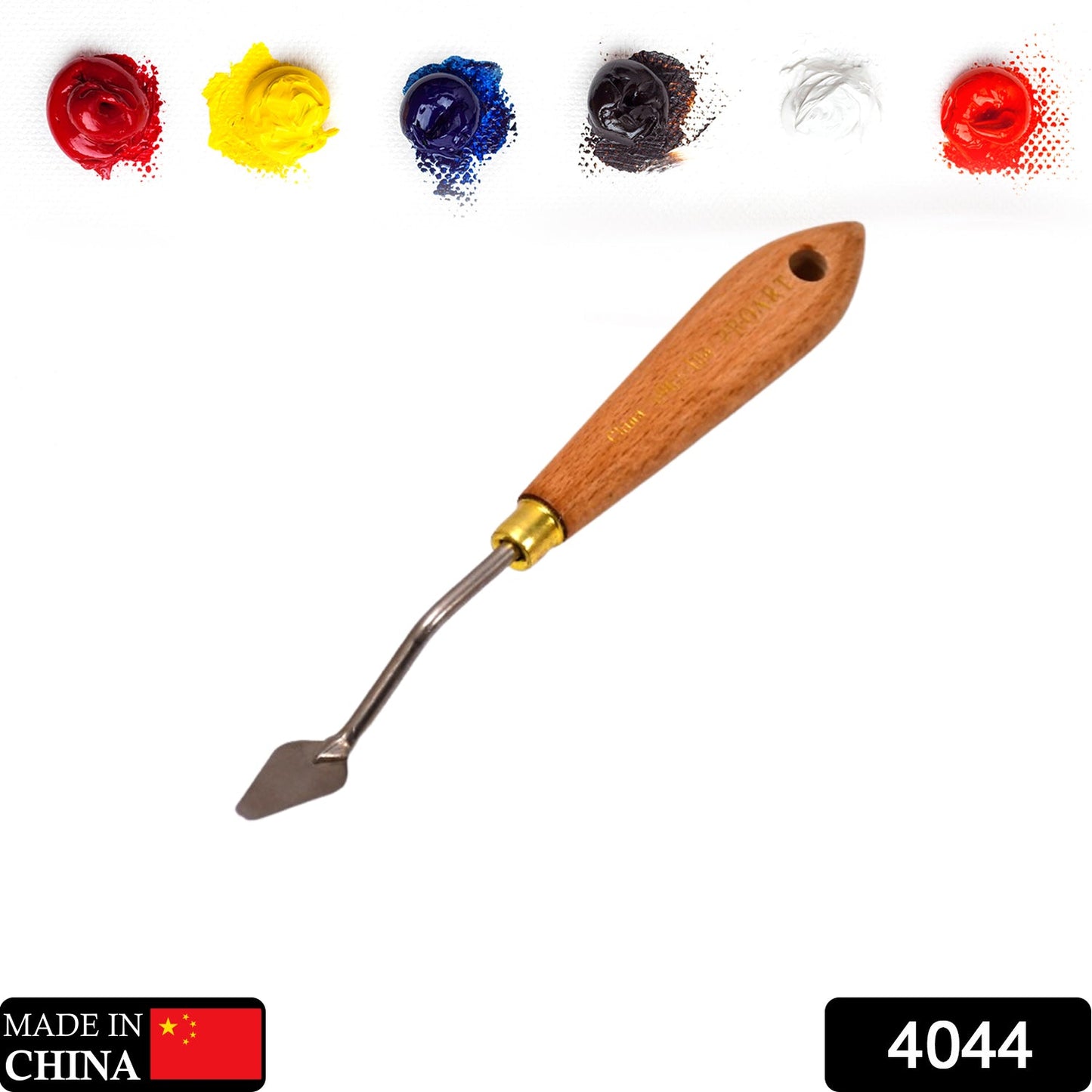4044 Small Stainless Steel Artists Palette Knife, Spatula Palette Knife Paint Mixing Scraper, Thin and Flexible Art Tools for Oil Painting, Acrylic Mixing, Etc DeoDap