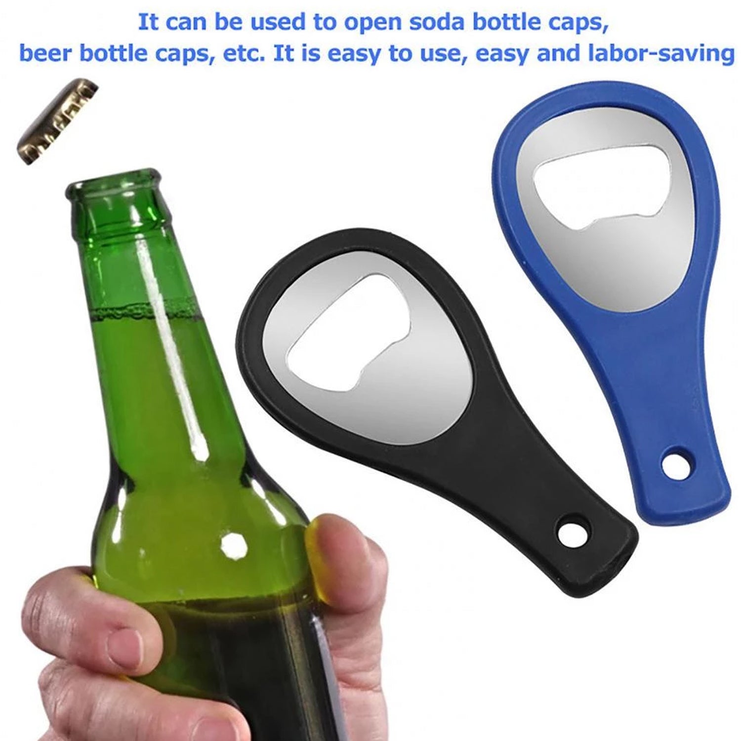 2528 Stainless Steel Bottle Opener 11cm DeoDap
