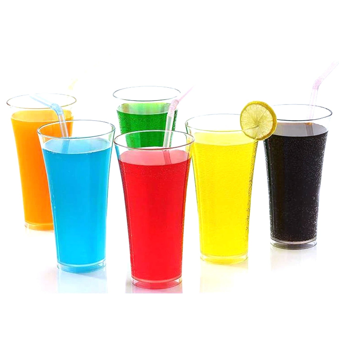 5110 Drinking Glasses for Water Juice for Dining Table Home Kitchen Party Restaurant 200 ml DeoDap