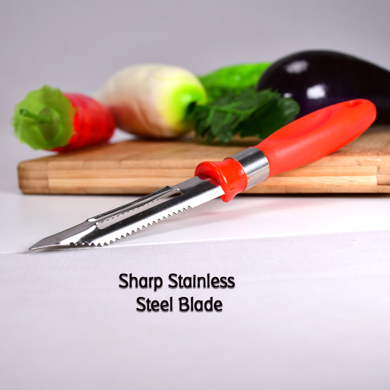 2375 Stainless Steel Vegetable Peeler Steel (Loose) DeoDap