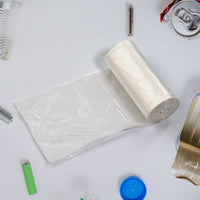 9229 White 4Roll Garbage Bags/Dustbin Bags/Trash Bags 4x25cm DeoDap