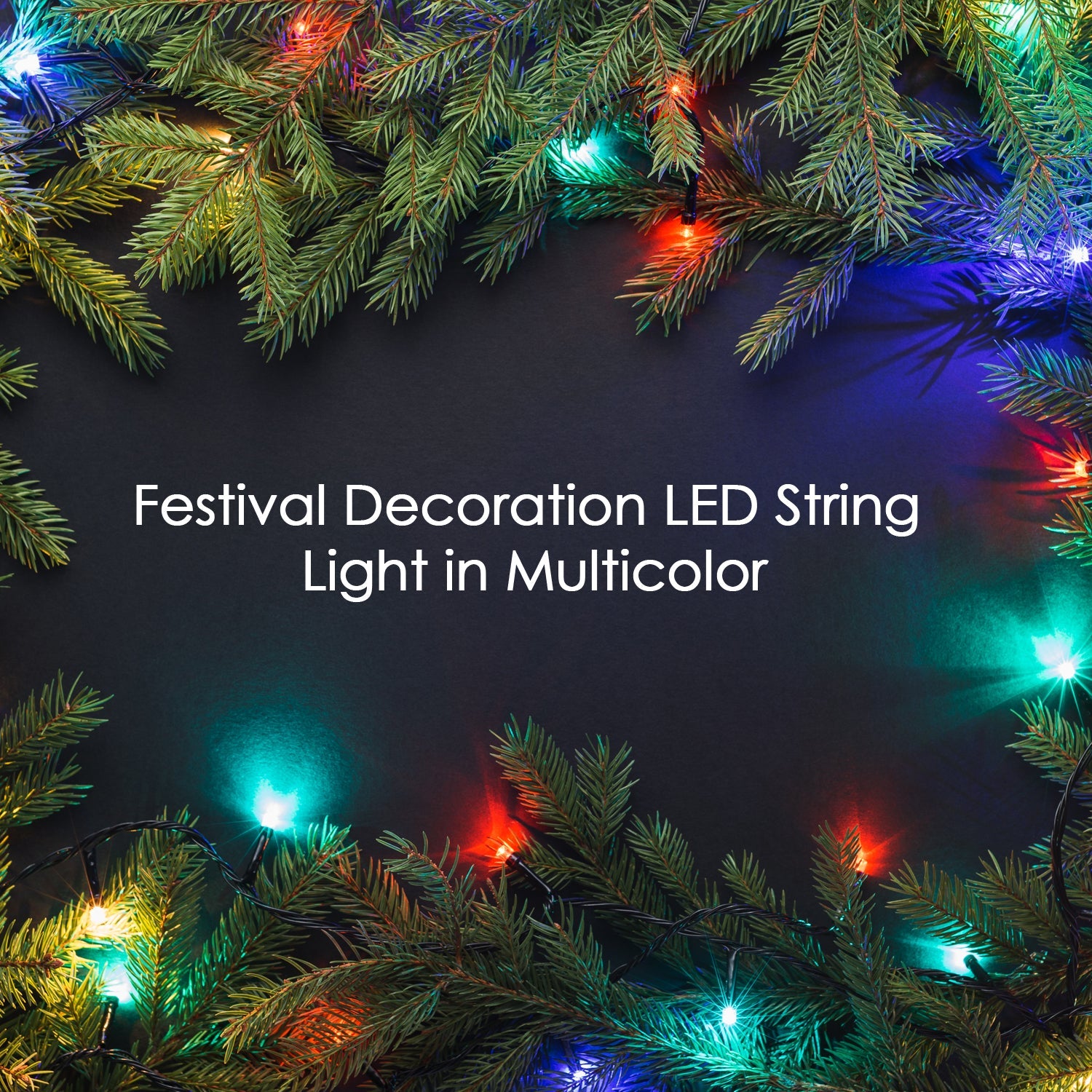 7291 4 Meter Festival Decoration LED String Light in Multicolor DeoDap