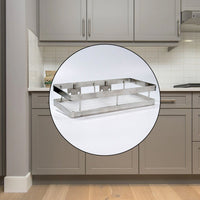 4922 25cm Metal Space Saving Multi-Purpose rack for Kitchen Storage Organizer Shelf Stand. deodap