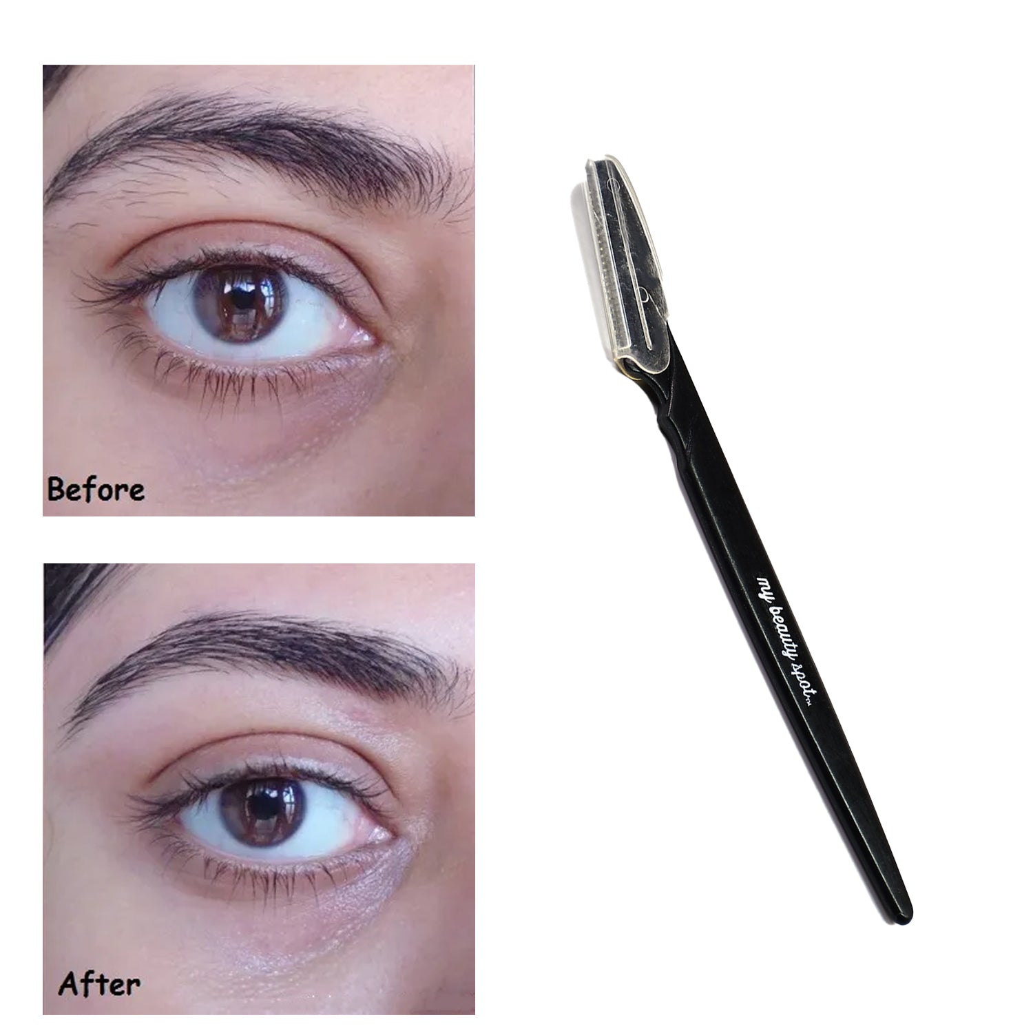 6295 Reusable Blink & Glow Face Razor for Women - 1 Razor | Painless Facial Hair Removal | Eyebrow Shaper. DeoDap