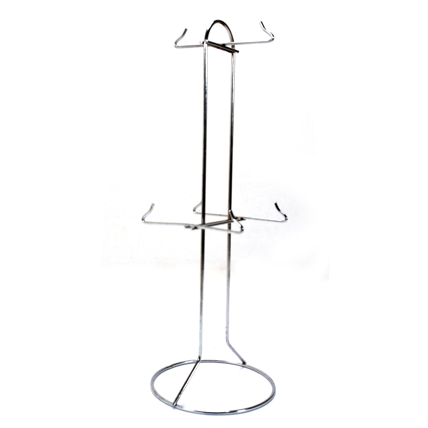 5251 Stainless Steel Kitchen Size Cup Stand Steel Cup Stand  with 6 Hooks for Cups DeoDap
