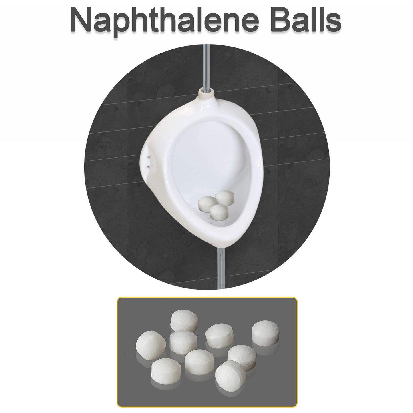 6287 Naphthalene Balls for Clothes Pantry, Bathroom, Toilet ,Wardrobe , wash Basin, Urinal, Cockroaches. DeoDap