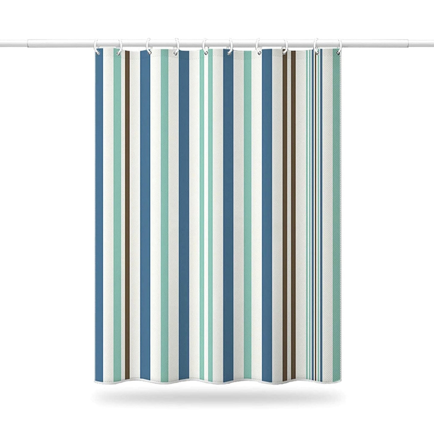 6730 Bright Vertical Stripes in The Shower Curtain (150x200cm) DeoDap