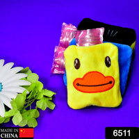 6511 Yellow Duck small Hot Water Bag with Cover for Pain Relief, Neck, Shoulder Pain and Hand, Feet Warmer, Menstrual Cramps. DeoDap