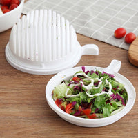 0743 Plastic Wave Shape Easy Salad Maker Chopper Cutter DeoDap