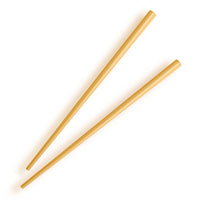 2952 Designer Natural Round Bamboo Reusable Chopsticks DeoDap