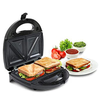 2819 Sandwich Maker Makes Sandwich Non-Stick Plates| Easy to Use with Indicator Lights DeoDap